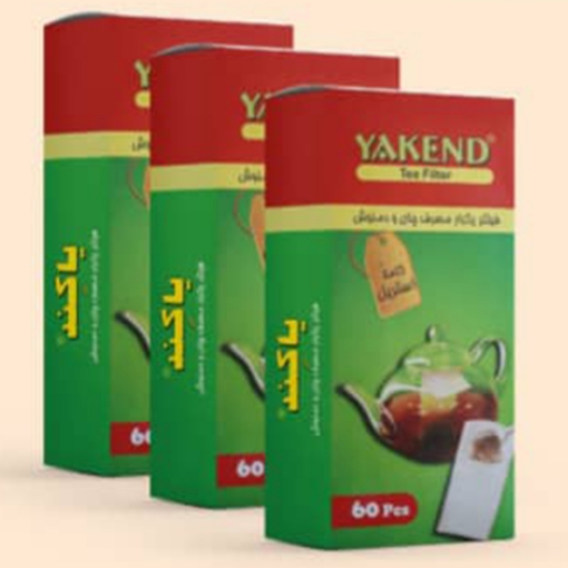 تصویر  فیلتر چای و دمنوش 60 عددی